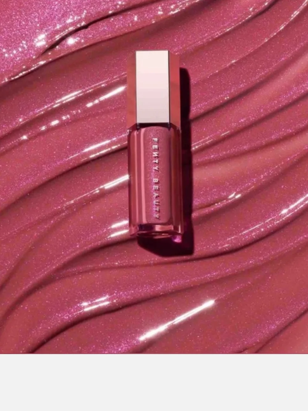 Fenty Beauty Gloss Bomb Lip Gloss In Riri Travel Size BNIB✨ FREE GIFT ✨